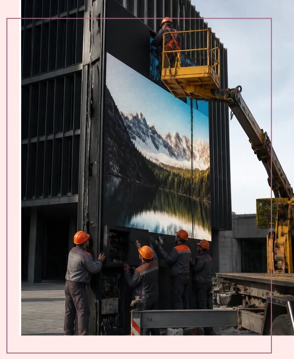 Размещение DOOH рекламы в Крымске на цифровых экранах